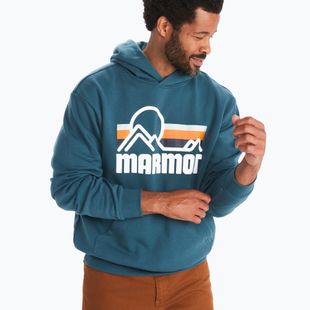 Кофта трекінгова чоловіча Marmot Coastal Hoody блакитна M1425821541
