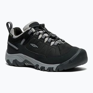 Черевики трекінгові дитячі KEEN Targhee IV Low Waterproof black/steel grey