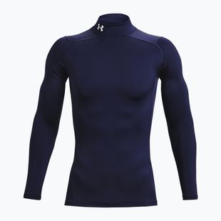 Лонгслів для тренувань чоловічий Under Armour Comp Mock UA Armour midnight navy/white