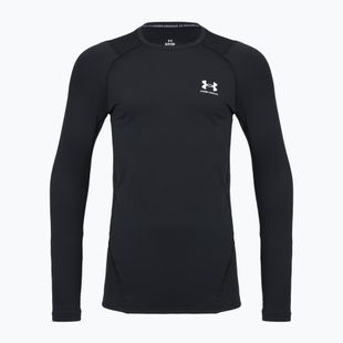Лонгслів для тренувань чоловічий Under Armour CG Armour Fitted Crew black/white