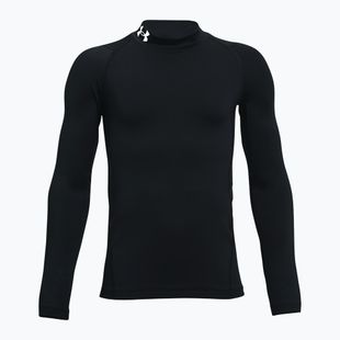 Лонгслів для тренувань Under Armour Cg Armour Mock black/white