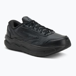 Кросівки чоловічі Brooks Ghost Max Leather black/black