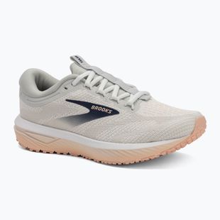 Кросівки для бігу жіночі Brooks Revel 7 oyster/white/tropical peach
