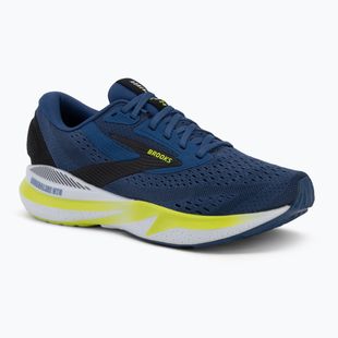 Кросівки для бігу чоловічі Brooks Adrenaline GTS 24 navy peony/black/acid lime