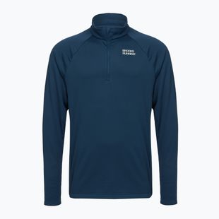 Кофта для бігу чоловіча Brooks Thermal Reflective 1/2 Zip blue
