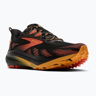 Кросівки для бігу чоловічі Brooks Ghost Trail black/red/orange