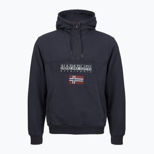 Кофта чоловіча Napapijri Burgee Half Zip Hooded 2.0 blu marine