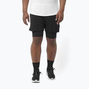 Шорти для бігу чоловічі Salomon Sense 2IN1 deep black