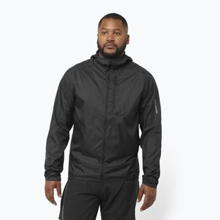 Куртка для бігу чоловіча Salomon Cross Wind deep black