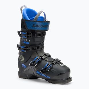 Черевики лижні чоловічі Salomon S/Pro HV 130 GW black/blue met./beluga