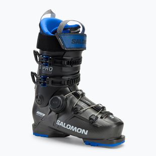 Черевики лижні чоловічі Salomon S/Pro Supra Boa 120 GW beluga met./black/race blue