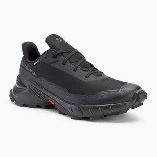 Чоловічі бігові кросівки Salomon Alphacross 5 GTX чорний/чорний/чорне дерево