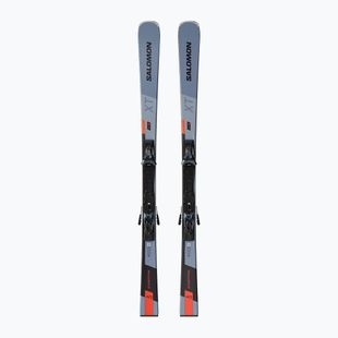 Лижі Salomon S/Max 10 XT + кріплення MI12 GW copen blue/black/neon red