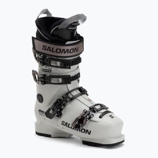 Черевики гірськолижні жіночі Salomon S/Pro Supra 100 W GW gray aurora/black/pinkgold met.