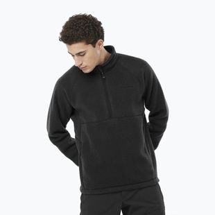 Кофта трекінгова чоловіча Salomon Chroma Fleece Hz deep black