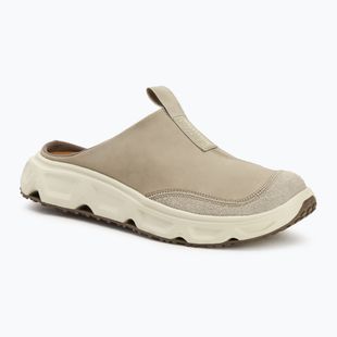 Шльопанці Salomon Reelax Slide Ultra vintage khaki/almond milk/falcon