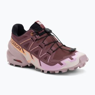 Кросівки для бігу жіночі Salomon Speedcross 6 catawba grape/papaya/deauville mauve