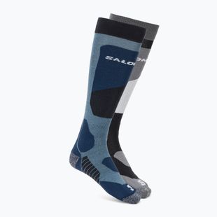 Шкарпетки гірськолижні Salomon S/Access 2 pary black/ copen blue