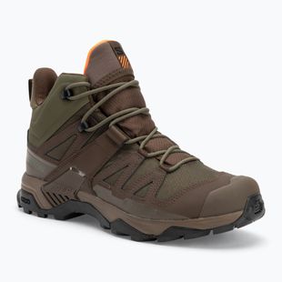 Черевики трекінгові чоловічі Salomon X Ultra Tracker GTX green/earth brown/sharkskin