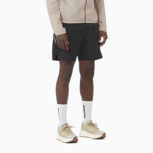 Шорти для бігу чоловічі Salomon SHAKEout Core 7" No Liner deep black