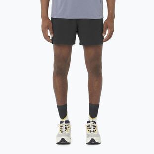 Шорти для бігу чоловічі Salomon SHAKEout Easy 5" deep black