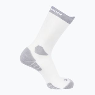 Шкарпетки Salomon Aero Crew white/quarry