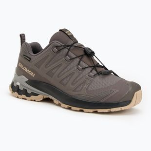 Кросівки для бігу жіночі Salomon XA Pro 3D V9 GTX plum kitten/black/gul