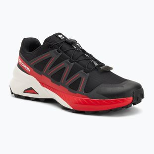 Кросівки для бігу чоловічі Salomon Speedcross Peak black/asphalt/fiery red