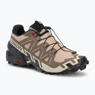 Кросівки для бігу чоловічі Salomon Speedcross 6 natural/black/almond milk