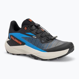 Кросівки для бігу чоловічі Salomon Genesis black/french blue/cherry tomato