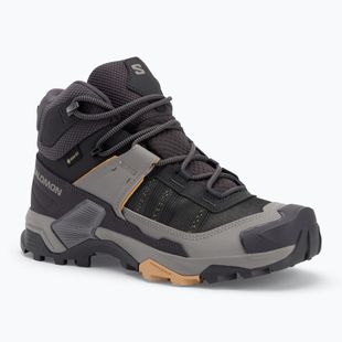 Жіночі трекінгові черевики Salomon X Ultra 5 MID GTX дев'ять залізо / чайка / м'яка глина