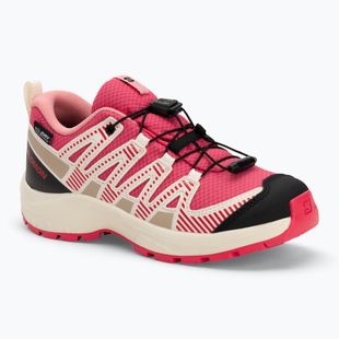 Черевики туристичні дитячі Salomon XA PRO V8 WP rouger/vanila/flamino pink