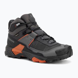 Чоловічі трекінгові черевики Salomon X Ultra 5 MID GTX асфальт / кастерок / палена охра