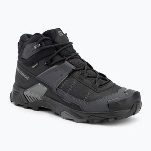 Черевики трекінгові чоловічі Salomon X Ultra 5 MID Wide GTX black/asphalt/ castlerock