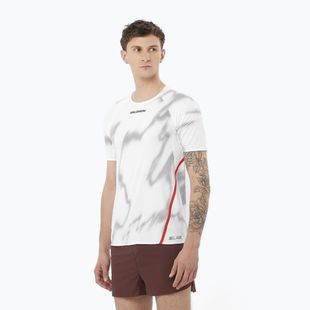 Футболка для бігу чоловіча Salomon S/Lab Speed Tee white / andorra