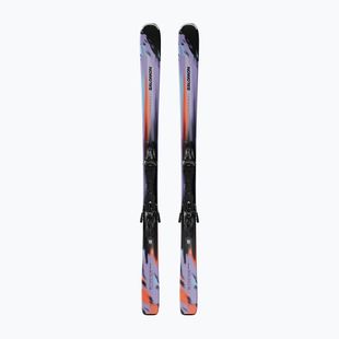 Лижі гірські Salomon Stance Pro 86 + Кріплення MI12 GW violet tulip/nasturtium/black