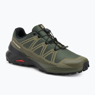 Кросівки для бігу чоловічі Salomon Speedcross Peak olive night/deep lichen green/black