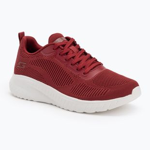 Кросівки жіночі SKECHERS Bobs Squad Chaos Face Off red