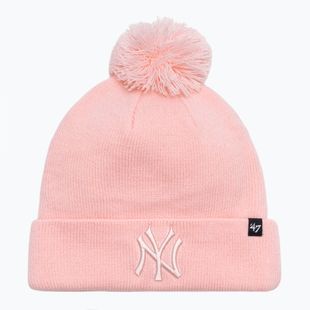 Шапка зимова 47 Brand MLB New York Yankees Breakaway pink