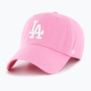 Кепка 47 Brand MLB Los Angeles Dodgers CLEAN UP rose