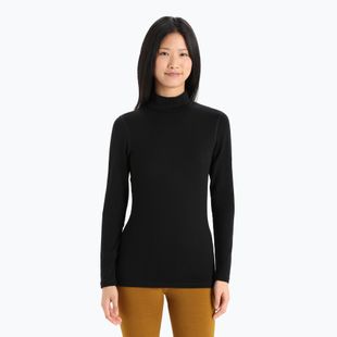 Термокофта жіноча icebreaker 260 Tech Turtleneck black
