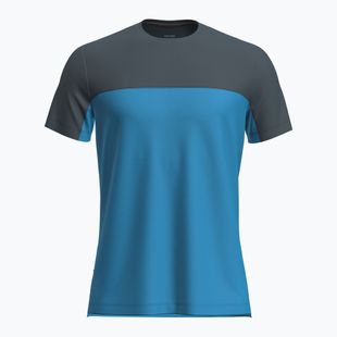 Футболка трекінгова чоловіча icebreaker Merino Cool-Lite Sphere III SS Tee Colour Block arctic/abyss