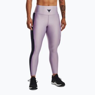 Легінси для тренувань жіночі Under Armour Project Rock HG Ankle purple luxe
