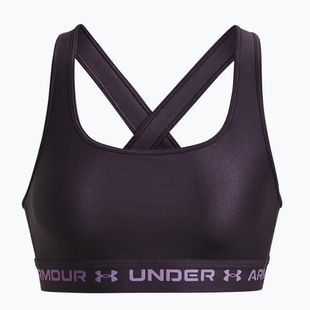 Бюстгальтер спортивний Under Armour Crossback Mid фіолетовий 1361034-541