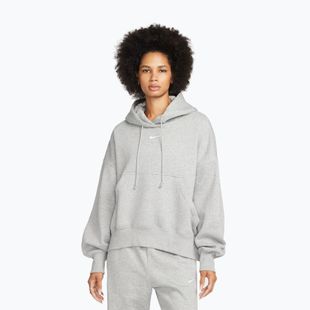 Кофта жіноча Nike Sportswear Phoenix Fleece Oversized dark grey heather/sail