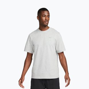 Футболка для тренувань чоловіча Nike Dri-Fit Primary SS dark grey heather/heather/smoke grey
