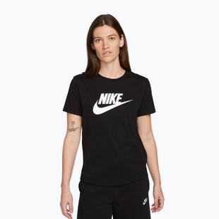 Футболка жіноча Nike Sportswear Club Essentials Logo black/white