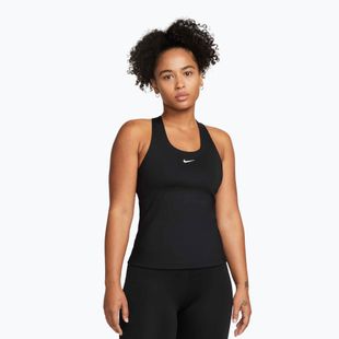 Футболка жіноча Nike Swoosh Medium Support Bra black/black/white