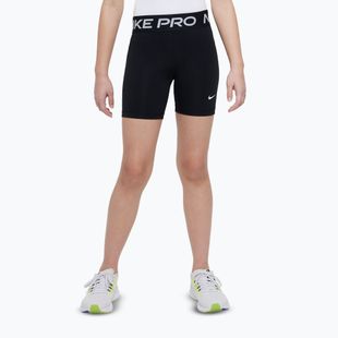 Шорти дитячі Nike Pro Dri-Fit 5" carbon black/white