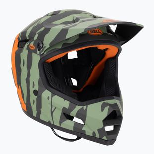 Шолом велосипедний Bell Sanction 2 DLX Mips ravine matte dark green/orange